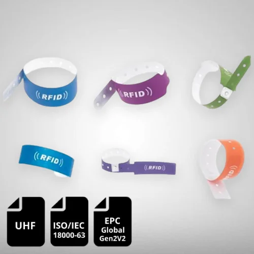 RFID Waterproof Paper Wristband Tags