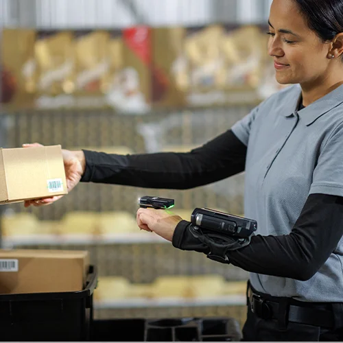 1D/2D Bluetooth Wearable Barcode Scanner