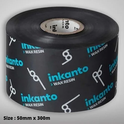 Black Wax-Resin Ribbon