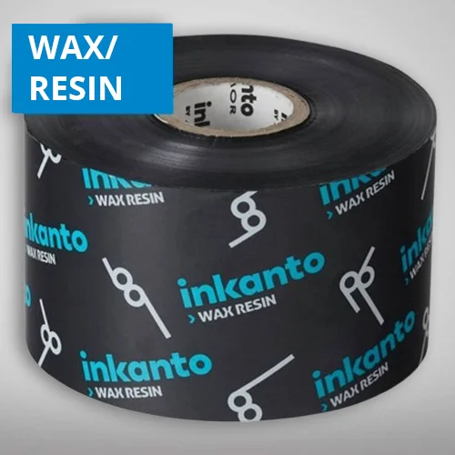 Black Wax-Resin Ribbon