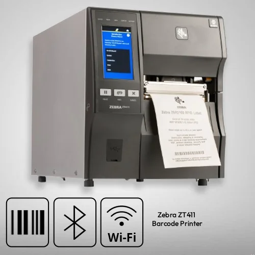 Zebra ZT411 Industrial Barcode Printer