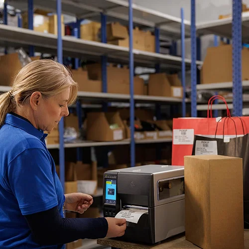 ZT231 Barcode Industrial Printer, 4-Inch Wide, 203