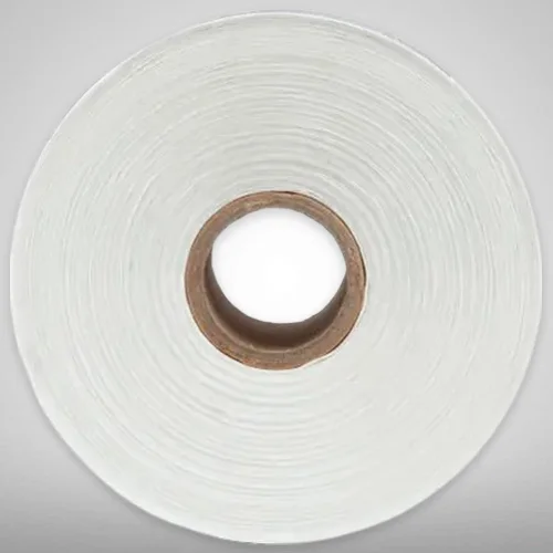 White Vinyl Barcode Label Roll, 38mm x 25mm x 2Up
