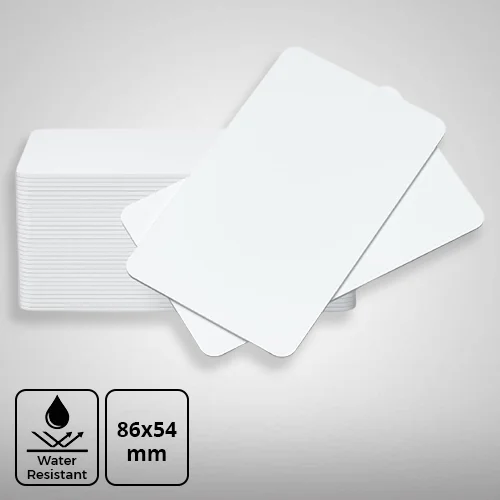 Plain White PVC Cards, Blank ID Cards