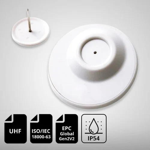 RFID Garment Round Hard Tags
