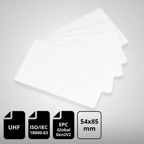 UHF RFID Double Side Printed PVC ID Card