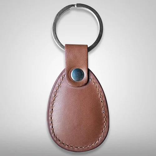 RFID Leather Keyfobs Tag