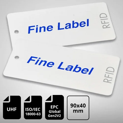 RFID Paper Hang Tags for Clothing