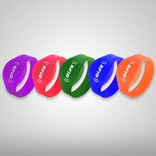 (HF/Mifare) RFID Silicone Wristband Tags