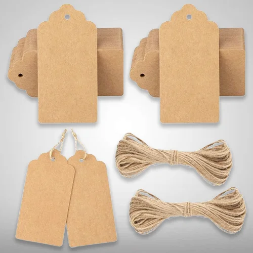 Brown Recyclable Paper Hang Tag