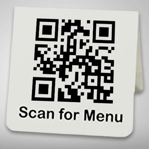 Acrylic QR Code Display Stands