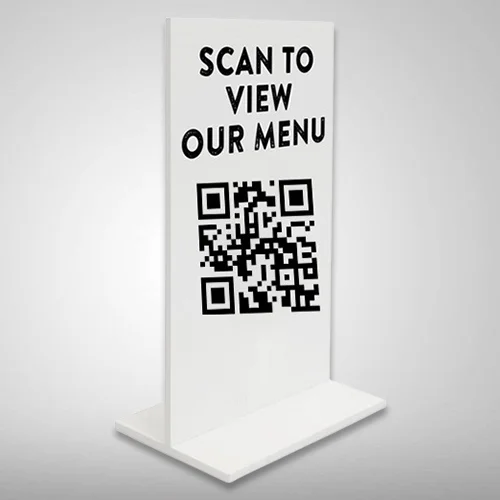 Acrylic QR Code
