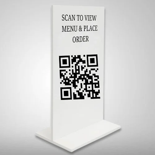 Acrylic QR Code