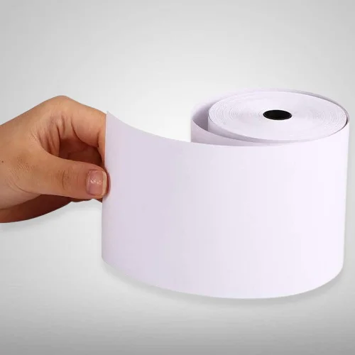 Paper Roll, 50 GSM Thickness, Size 78mm x 45mtr