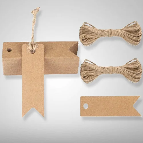 Kraft paper Hang Tag, 7cm x 2cm