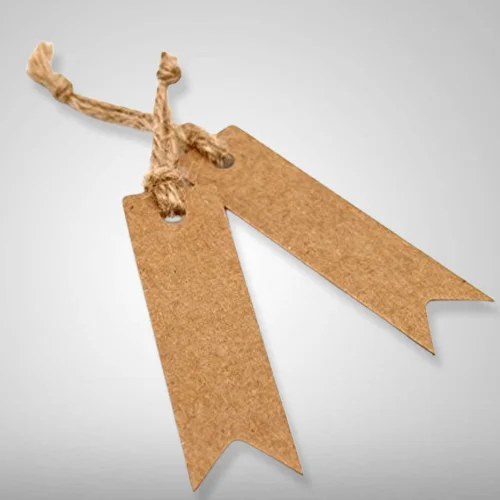 Price Labels Display Paper Hang Tags, 7cm x 2cm