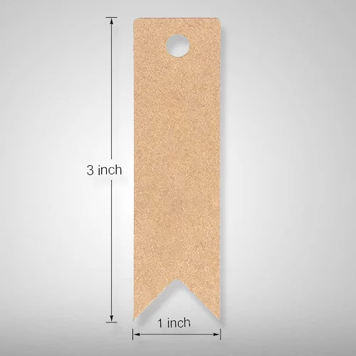 Price Labels Display Paper Hang Tags, 7cm x 2cm