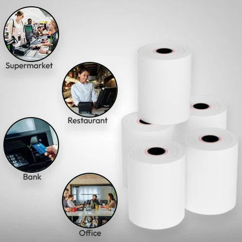 Thermal Paper POS Rolls, 79mm X 50mtrs
