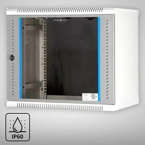 9U Double Sections Wall Mount Networking Rack