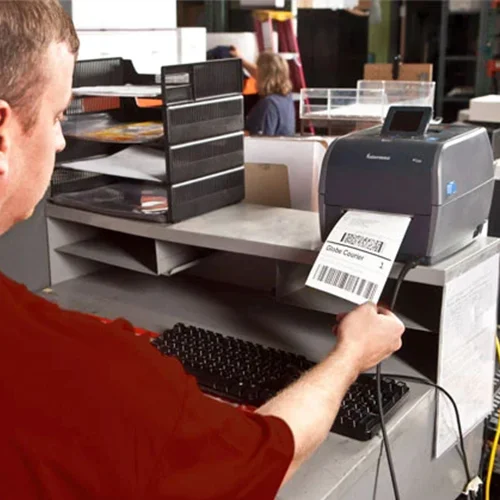 PC43T Desktop Barcode Printer, Resolution: 300DPI