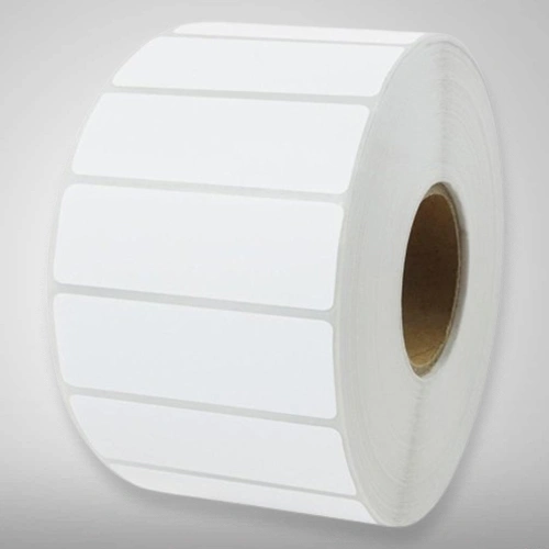 Self-Adhesive Paper Barcode Label, White