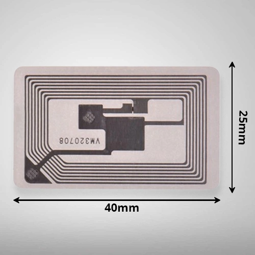 High Frequency (HF/Mifare) Self Adhesive Inlay RFI