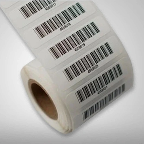 Printed Polypropylene Barcode Labels