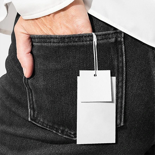 7.5 inch Nylon Hang Tag String for Clothing Tags