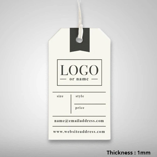 Clothes Hang Tag
