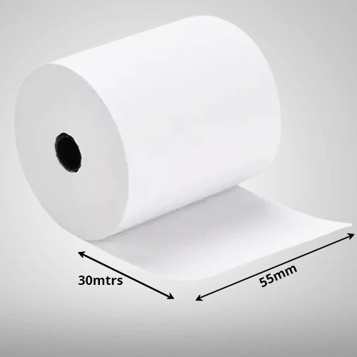 White Plain Thermal Paper Rolls