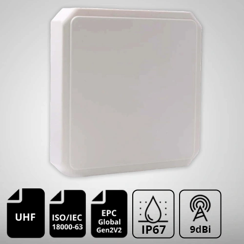 ANT910: 9dBi UHF RFID Antenna, Linear Polarized, 8