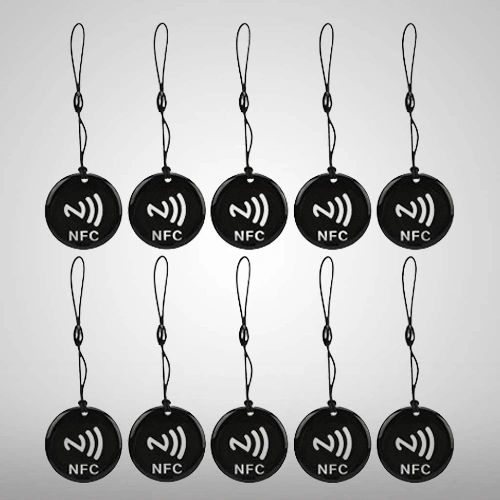 Epoxy NFC Tags Keychain Smart Tag