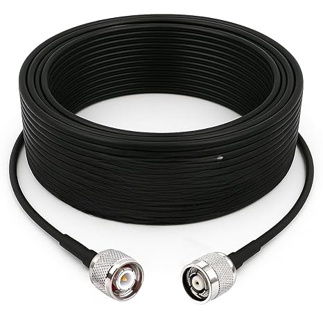 HLF 200 RFID Antenna Cable, RP-TNC Male to N-type Male, 1 m