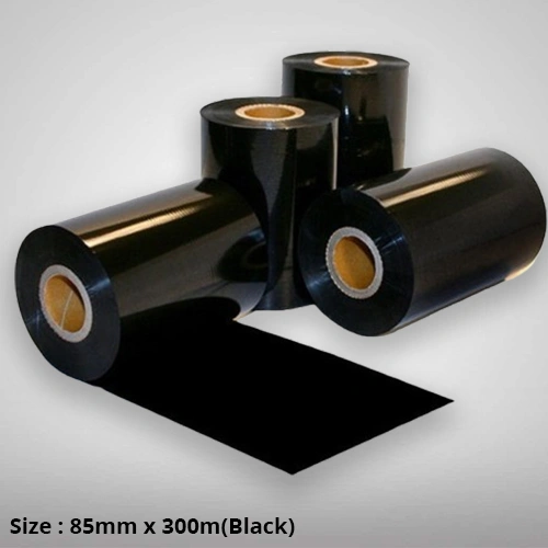 Thermal Transfer Resin Ribbons, 85mm x 300m(Black)