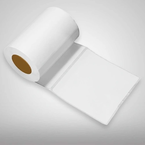 Plain White Paper Barcode Labels, 100mm x 100mm