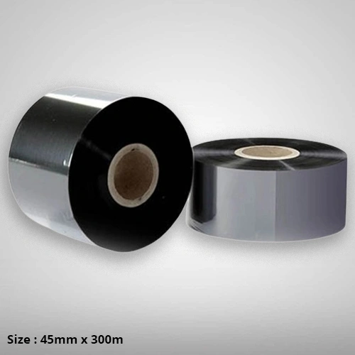 Wash Care Thermal Transfer Ribbon, 45mm x 300 mtr (Black)