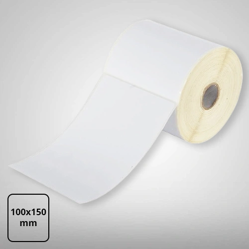 Polypropylene Self-Adhesive Barcode Labels, 100mm x 150mm