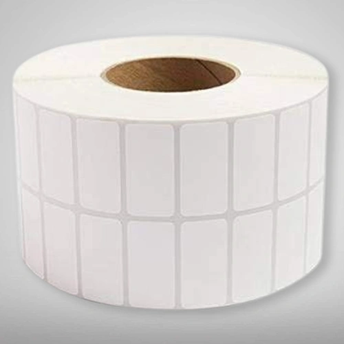 Self Adhesive Plain Blank Barcode Labels, 50mm x 2