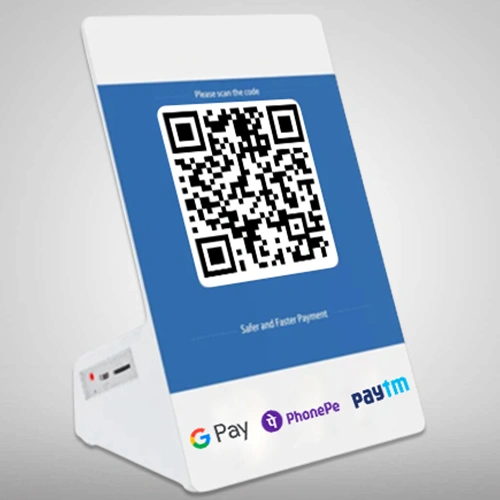 Q181 QRcode Payment Soundbox With Display Stand