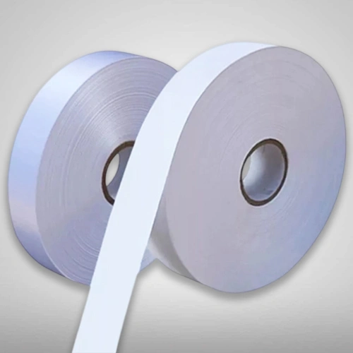 Plain White Garment Polyester Barcode Label