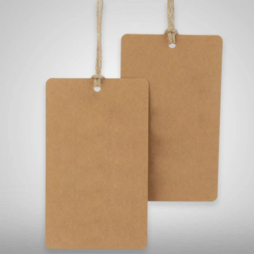 Paper Hang Tag for Garments , 2 inch x 3 inch