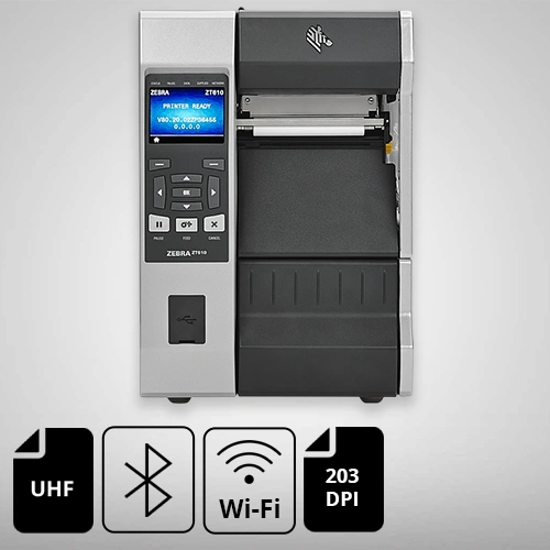 Zebra ZT610 RFID Industrial Printer, 203 DPI