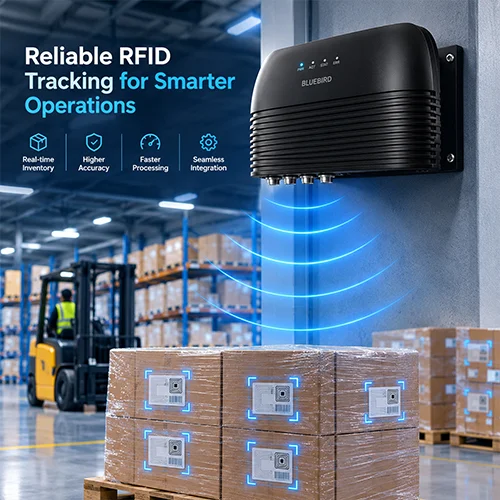 Bluebird FR901 Fixed UHF RFID Reader Application i