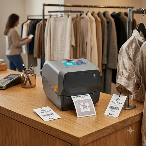 Zebra ZD621R RFID Desktop Printer Application