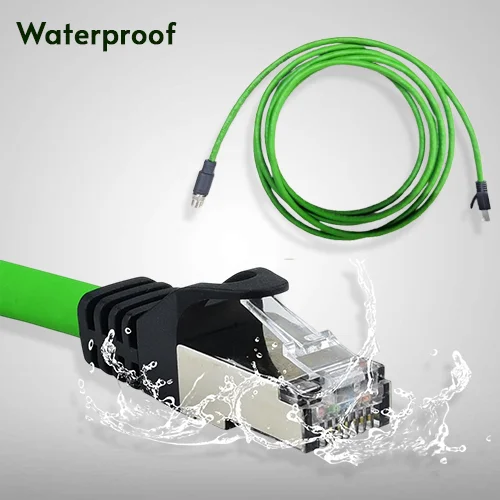 M12 to RJ45 Industrial Ethernet Cable